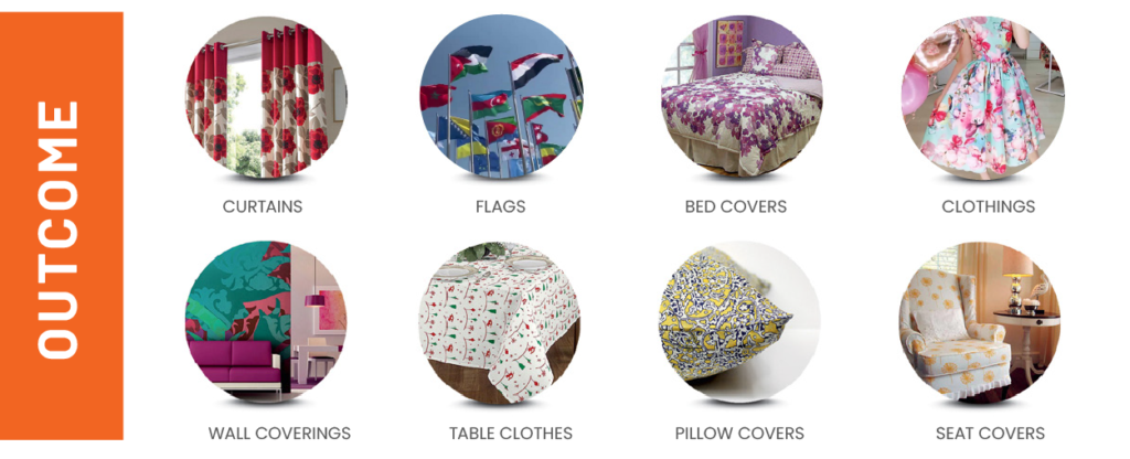 fabric textile sublimation printer in qatar. 